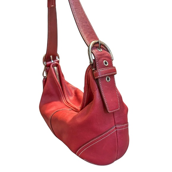 Coach Leather Shoulder Bag - Picture 4 of 12